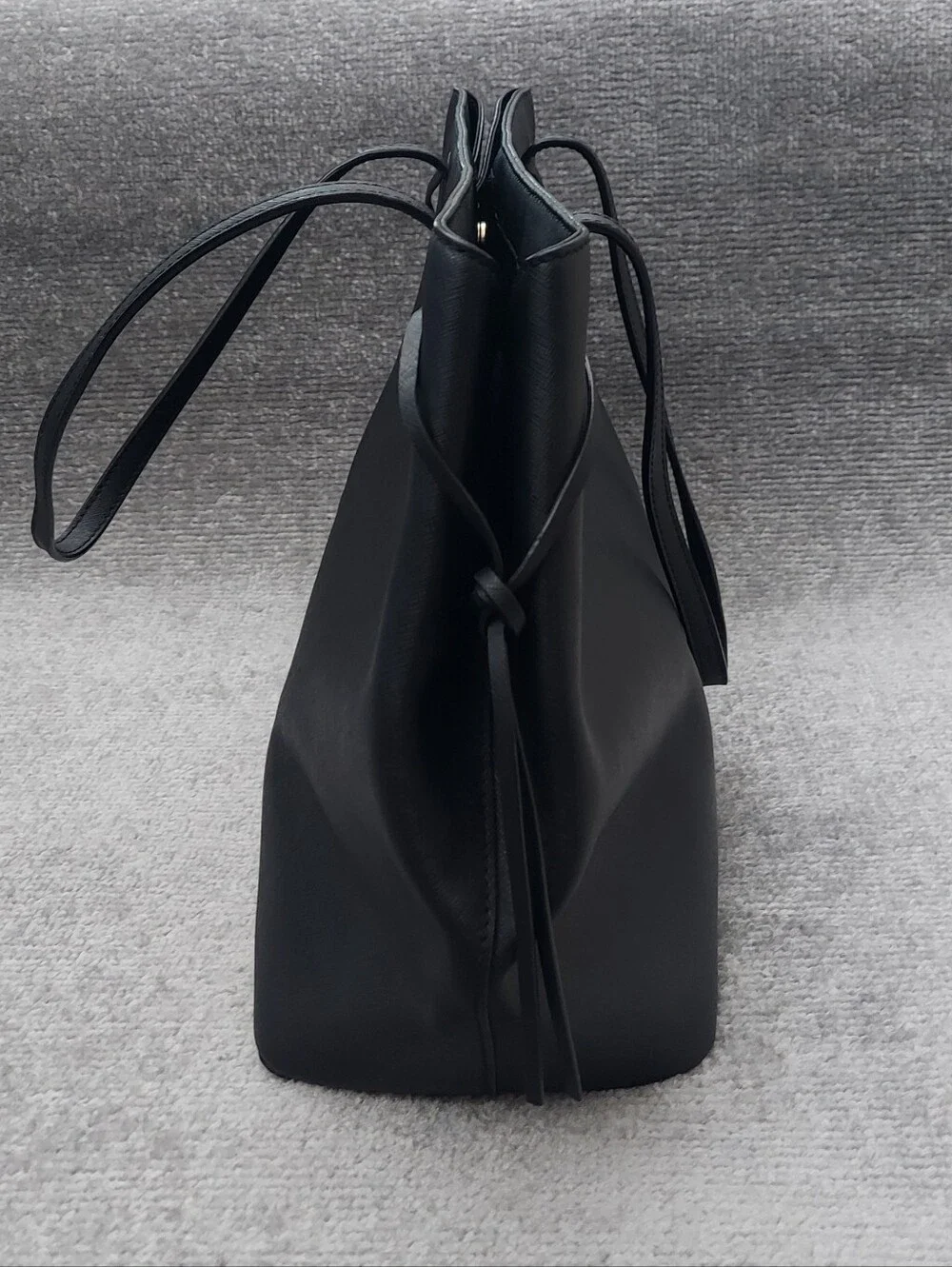 Kate Spade Ari Laurel Way Tote Bag Black Leather